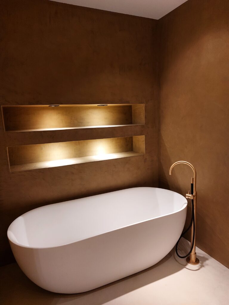 betonlook badkamers