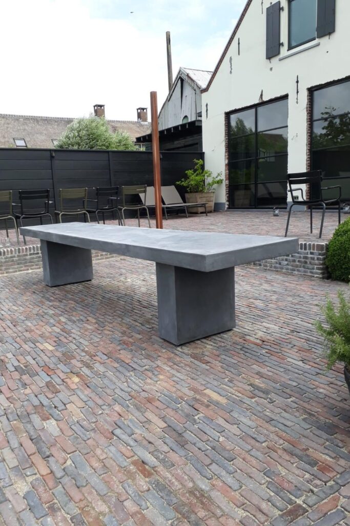 betonlook - exterieur buitentafels
