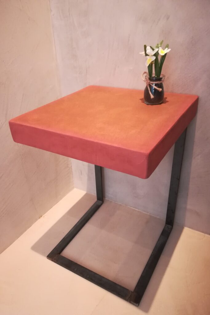 betonlook bijzettafeltje
